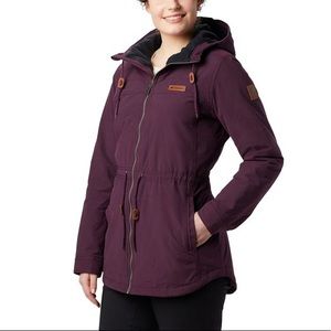 Columbia Chatfield Hill Black Cherry Jacket